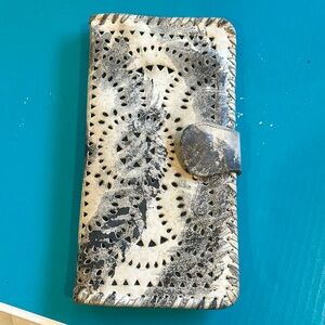 Cleobella Mexicana wallet tie dye